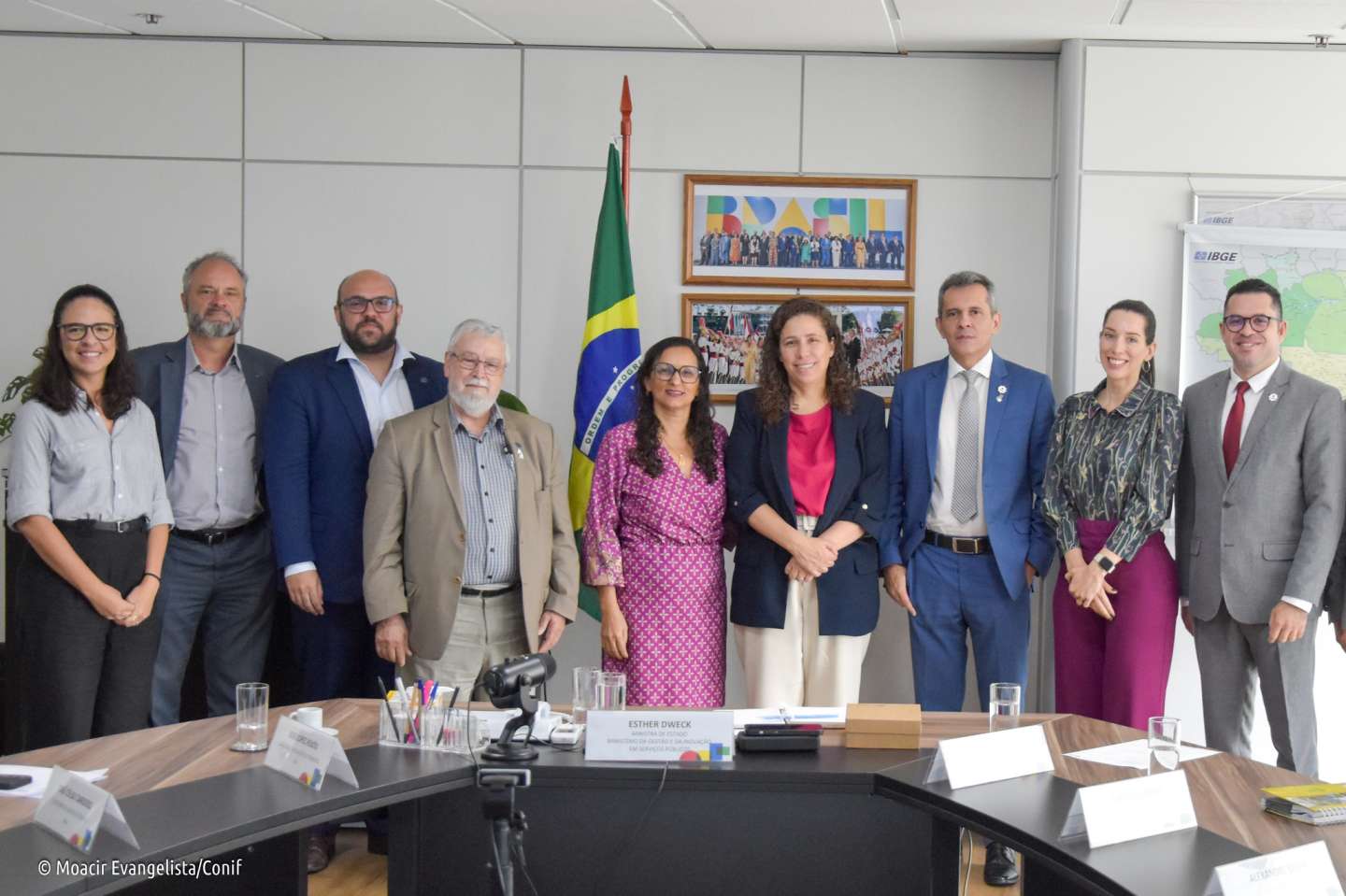 MGI e Conif dialogam sobre as demandas da Rede Federal, em Brasília