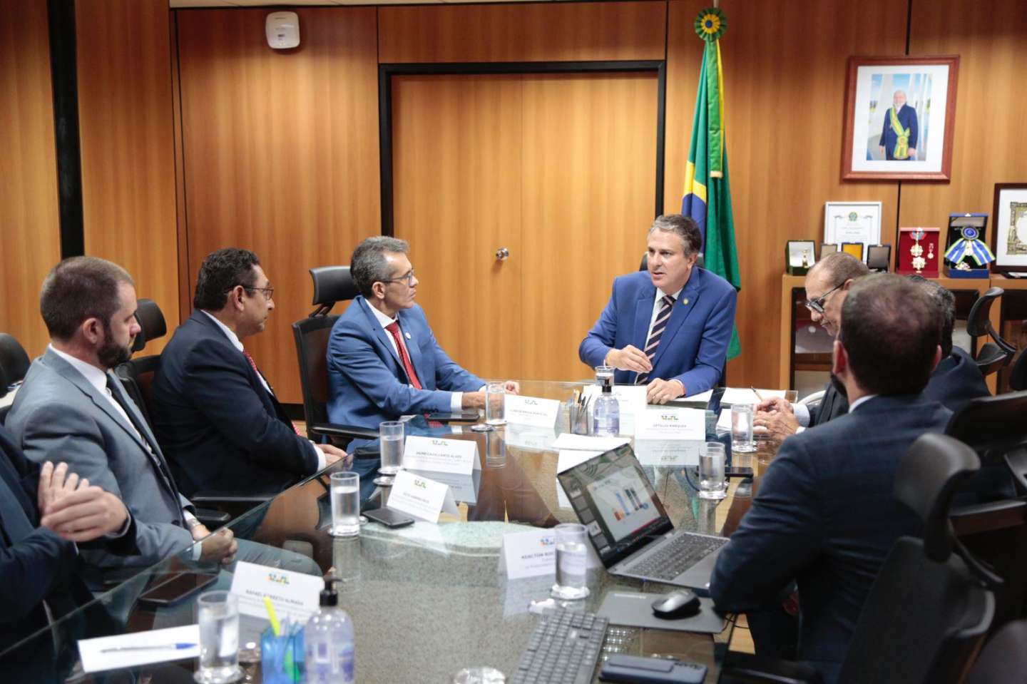 Camilo Santana recebe a nova presidência do Conif e anuncia recomposição do orçamento