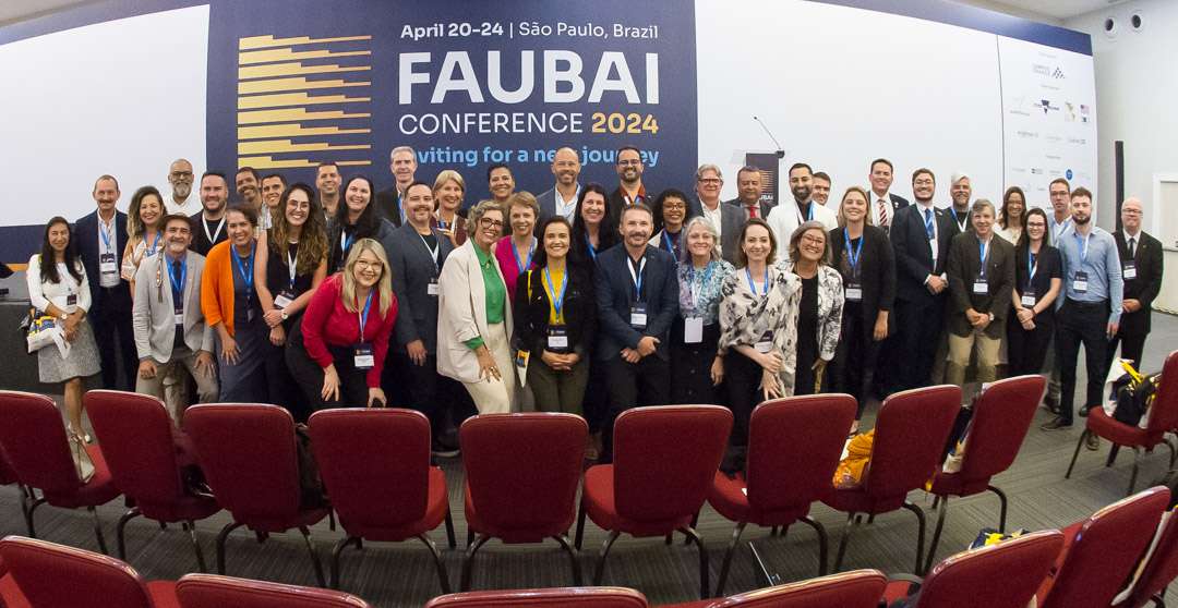 Dirigentes da Rede Federal participam da Conferência da Faubai 2024