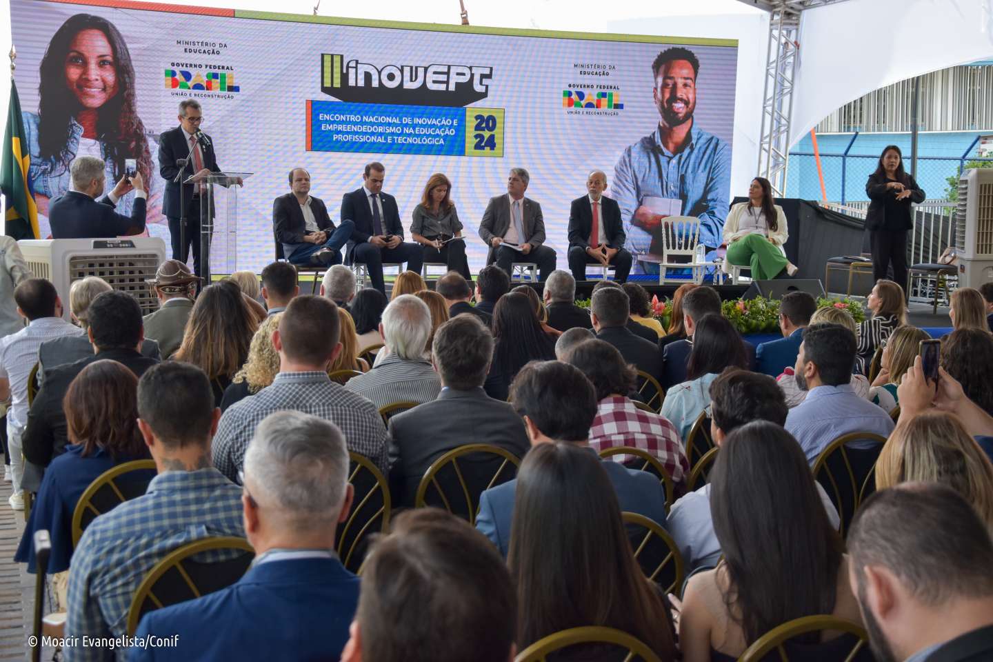 Pleno do Conif participa da abertura da segunda edição do InovEPT, em Brasília