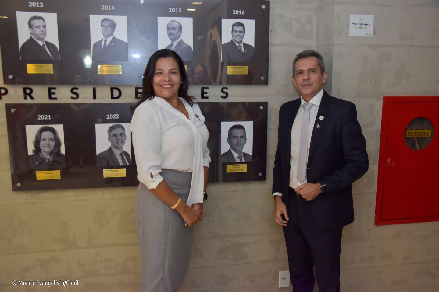 Gestão de 2024 do Conif é homenageada em Galeria de Presidentes do Conselho