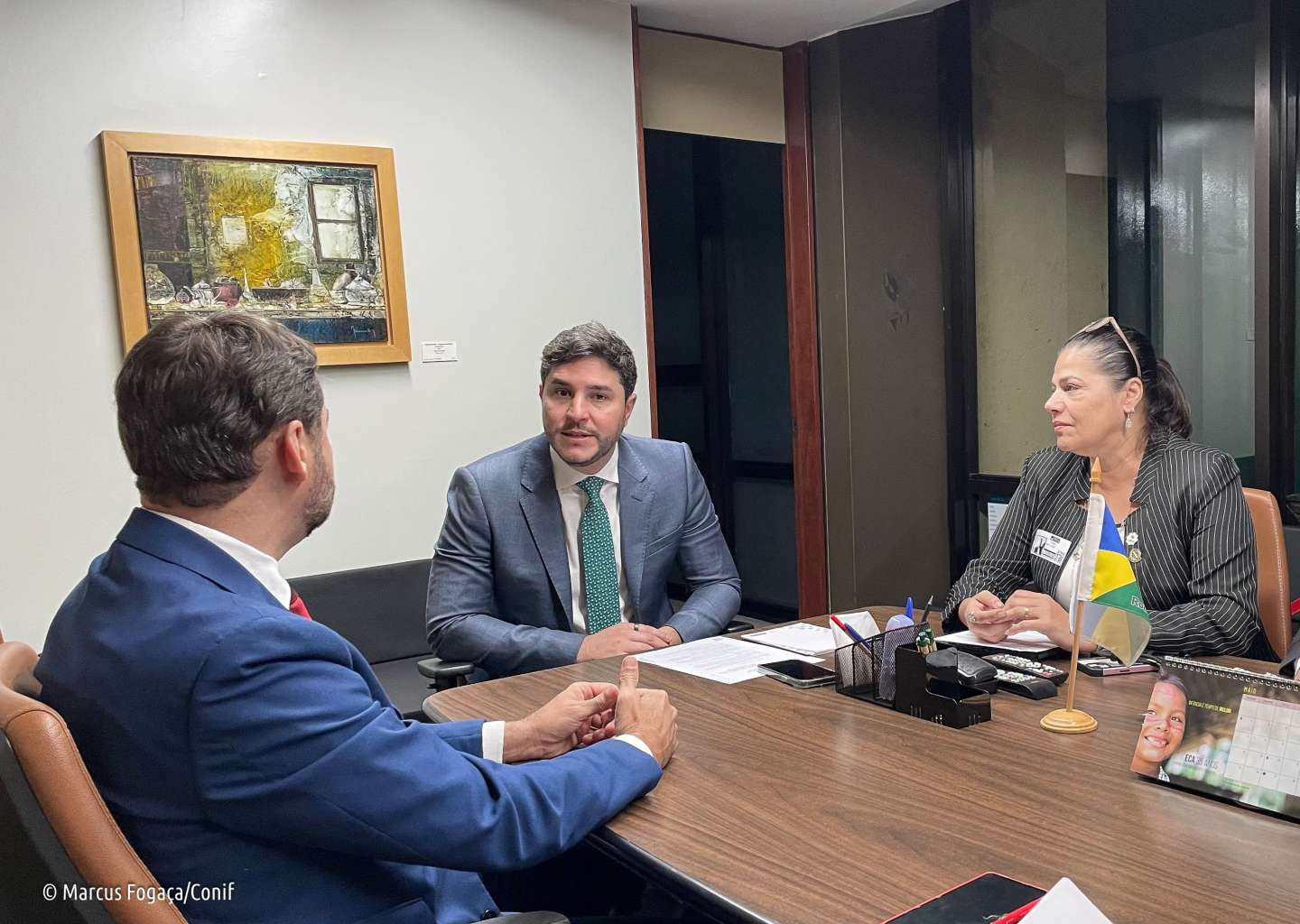 Presidente da Comissão de Educação da Câmara recebe dirigentes do Conif em Brasília