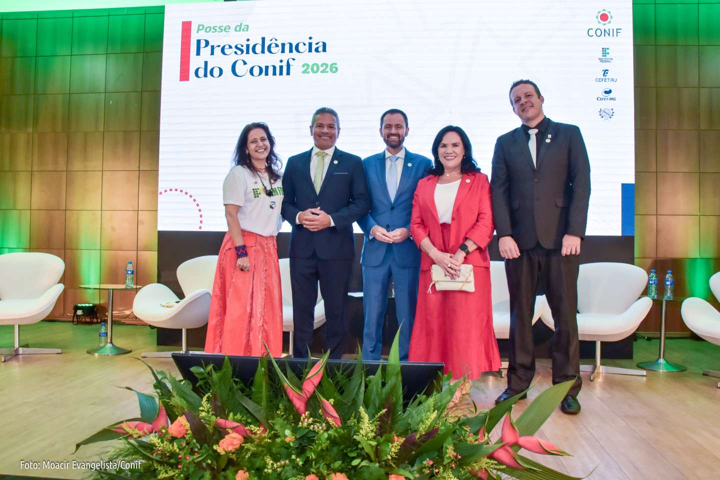 Presidência do Conif 2026 toma posse na noite dessa quarta-feira (4), na capital federal