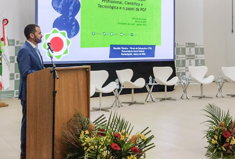 Presidente do Conif abre Fórum de Procuradores da Educação e CT&I