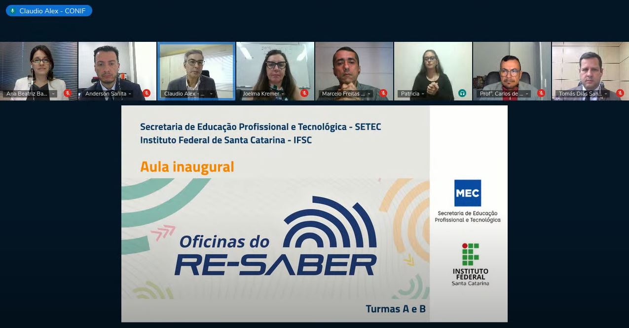 MEC realiza aula inaugural de implementação do Sistema Re-Saber